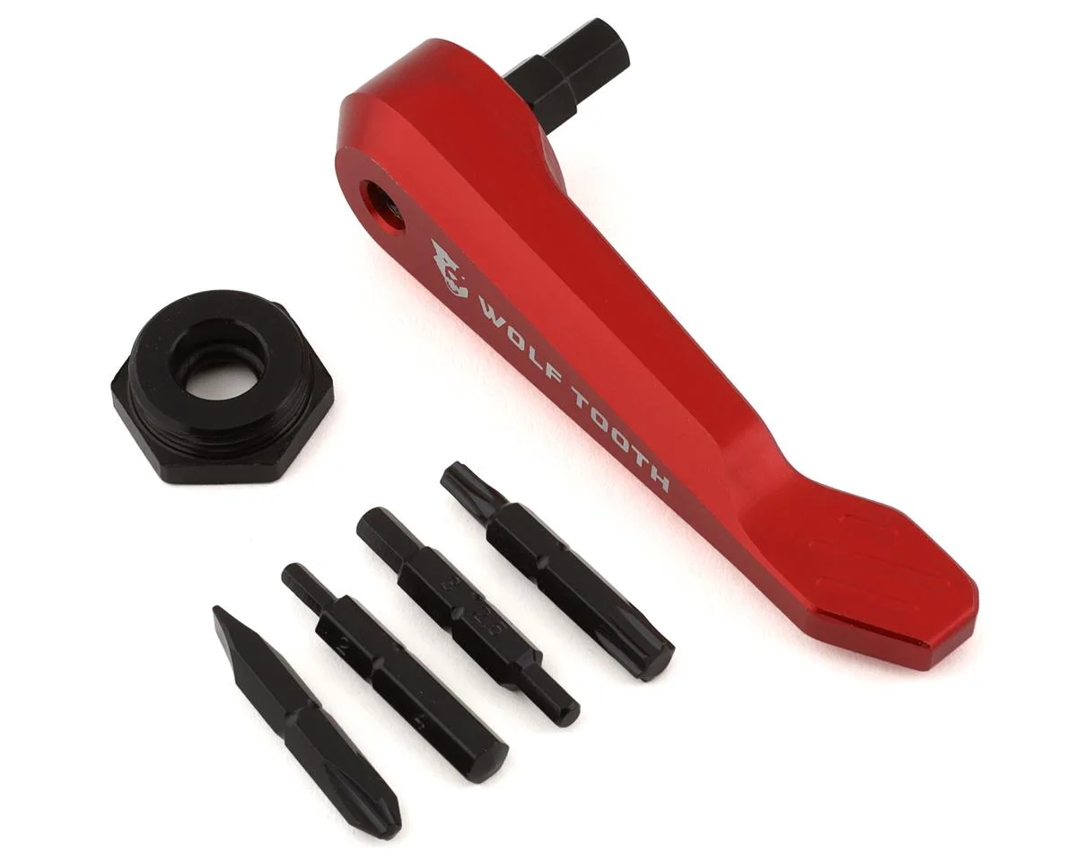 Wolf Tooth Components Axle Handle Multi-Tool (Red)